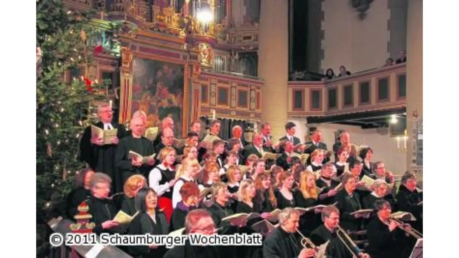 Weihnachtliches in der alten Stadtkirche (Foto: red)