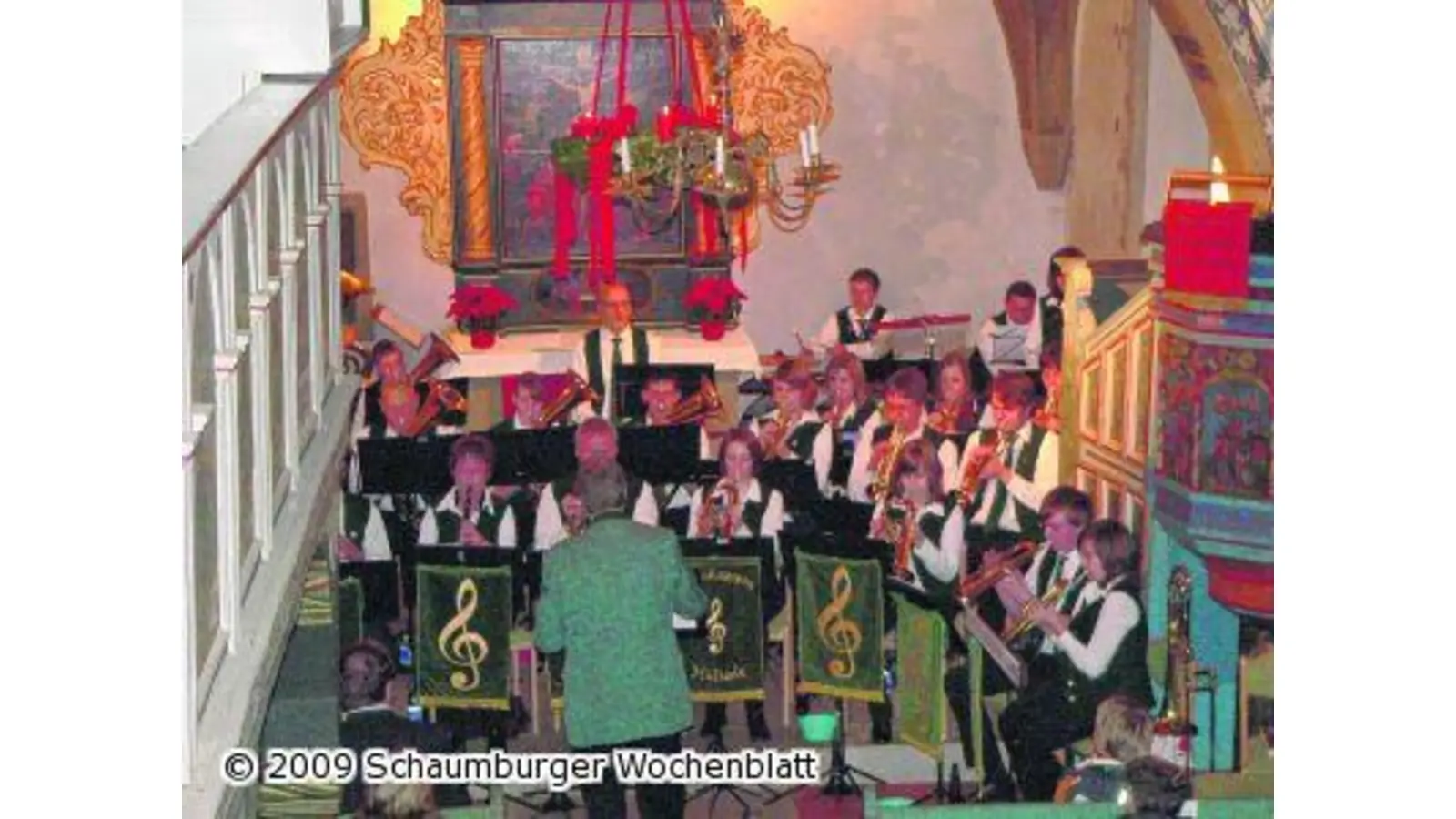 Trompetenklänge in der Kirche (Foto: al)