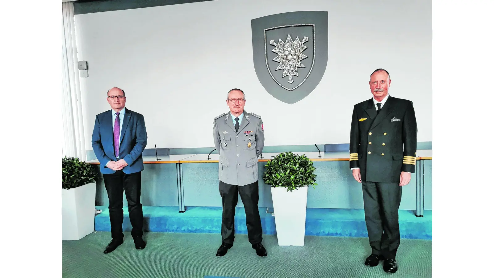 Lüttge übernimmt Kommando (Foto: cs)