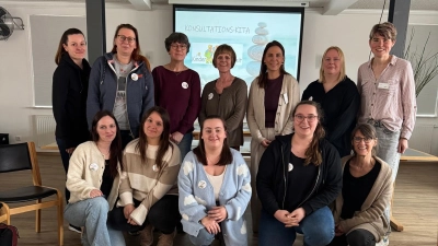 Haben über die pädagogischen Arbeit gesprochen: Die Teilenehmerinnen des Austauschs. (Foto: privat)