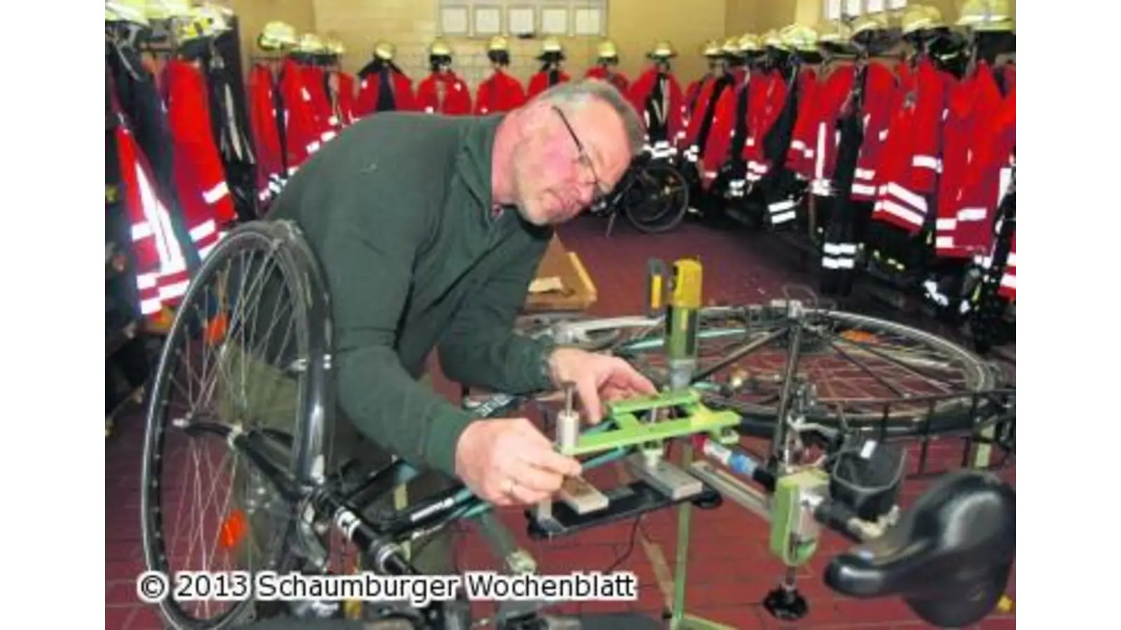 Der Zahlen-Code schreckt Diebe ab (Foto: bb)