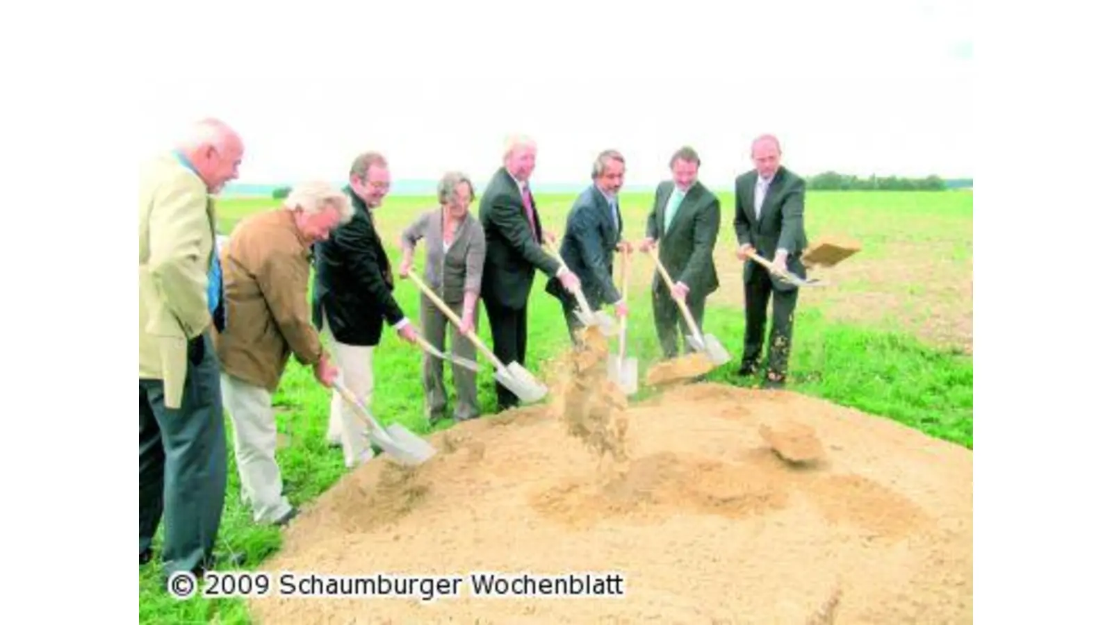 Nun wird gebuddelt statt diskutiert und gejammert (Foto: jl)