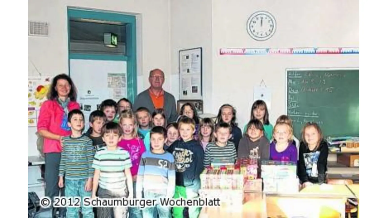 Weihnachten im Schukarton (Foto: em)