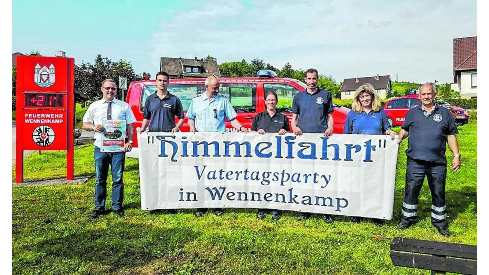 Himmelfahrt nach Wennenkamp (Foto: red)