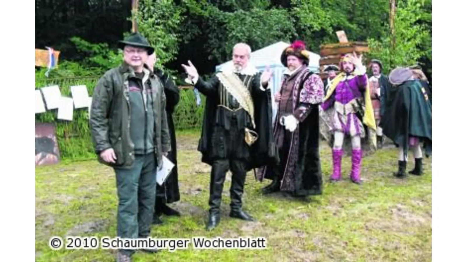 Fürst erkundet sattes Grün (Foto: wa)