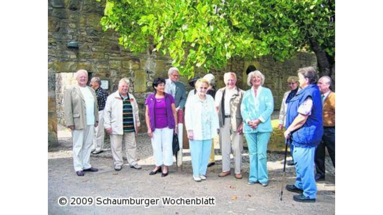 Mittelalterlichen Spuren und die Exponate moderner Bildhauer (Foto: km)