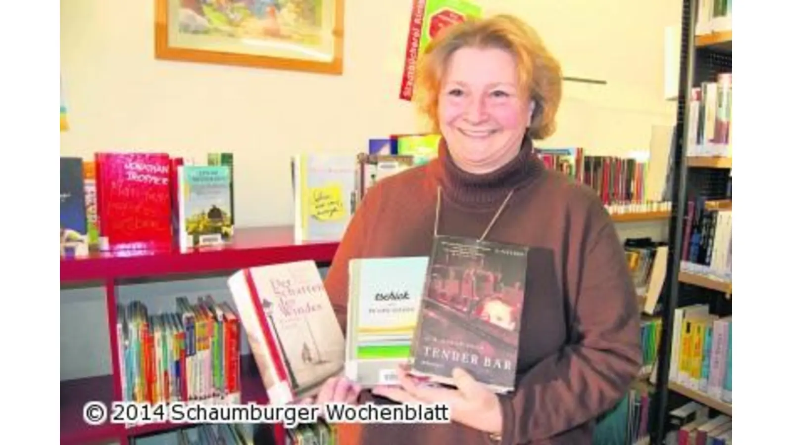 Bestnoten für die Rintelner Stadtbücherei vergeben (Foto: ste)