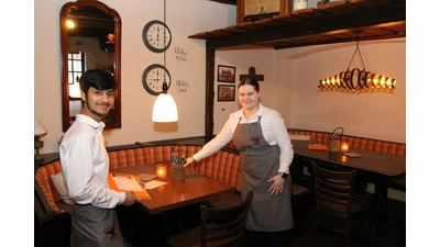 Das Team des „Schmiedegasthauses” wird die Gäste jeweils am Donnerstag auch wieder in der „Esse” verwöhnen.  (Foto: bb)