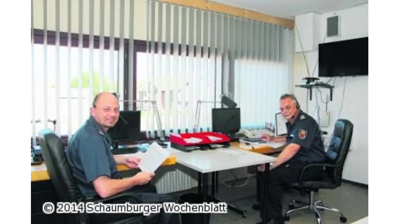 Stabsraum ist jetzt auf dem modernsten Stand (Foto: jl)