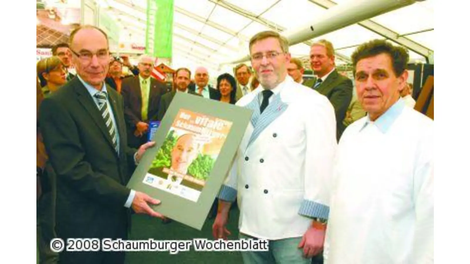 Vitaler Schaumburger und Kräuter-Charly (Foto: bb)
