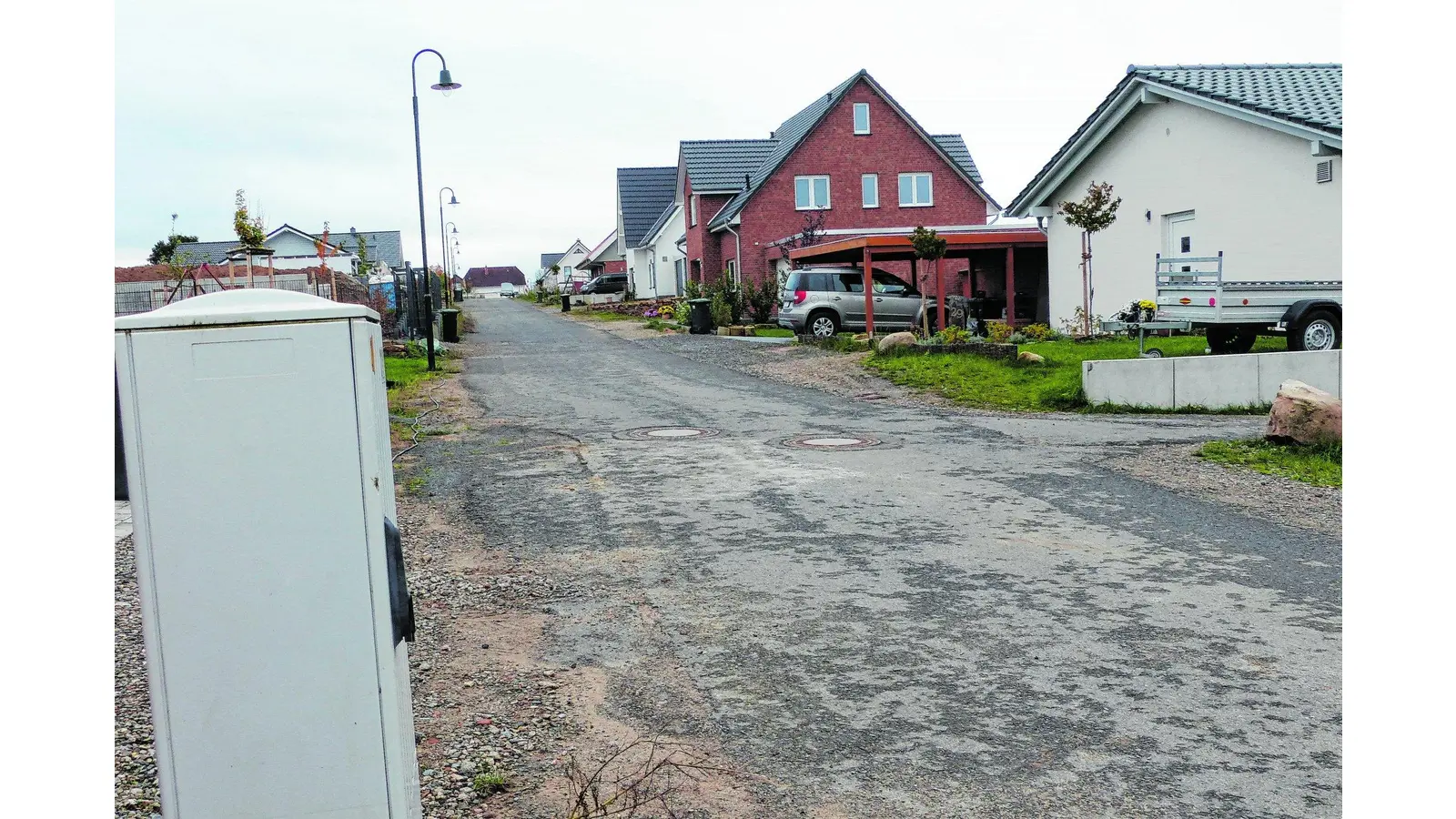 Siedlungsgebiet vor Endausbau (Foto: red)