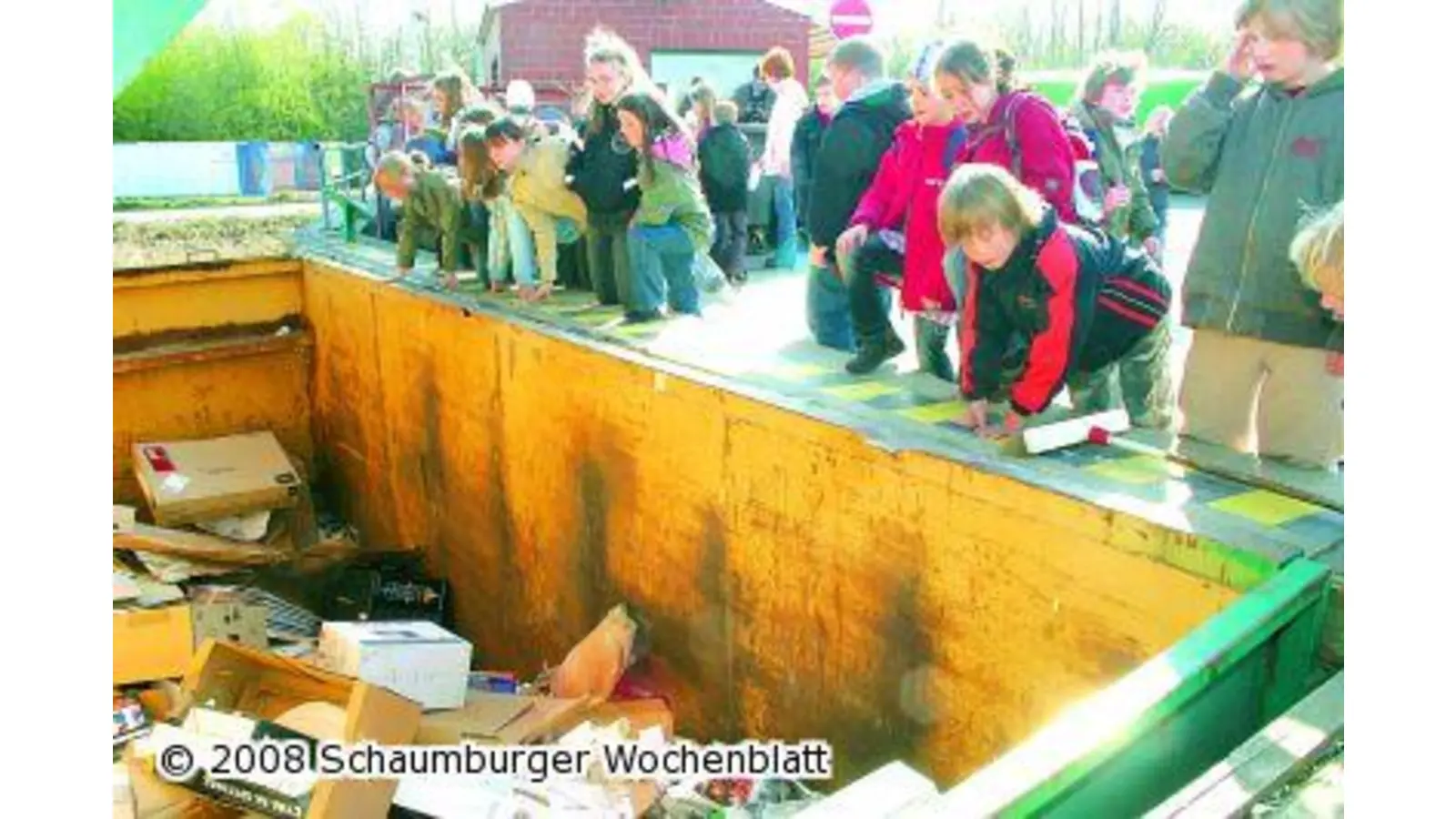 Schulausflug ins Entsorgungszentrum (Foto: bb)