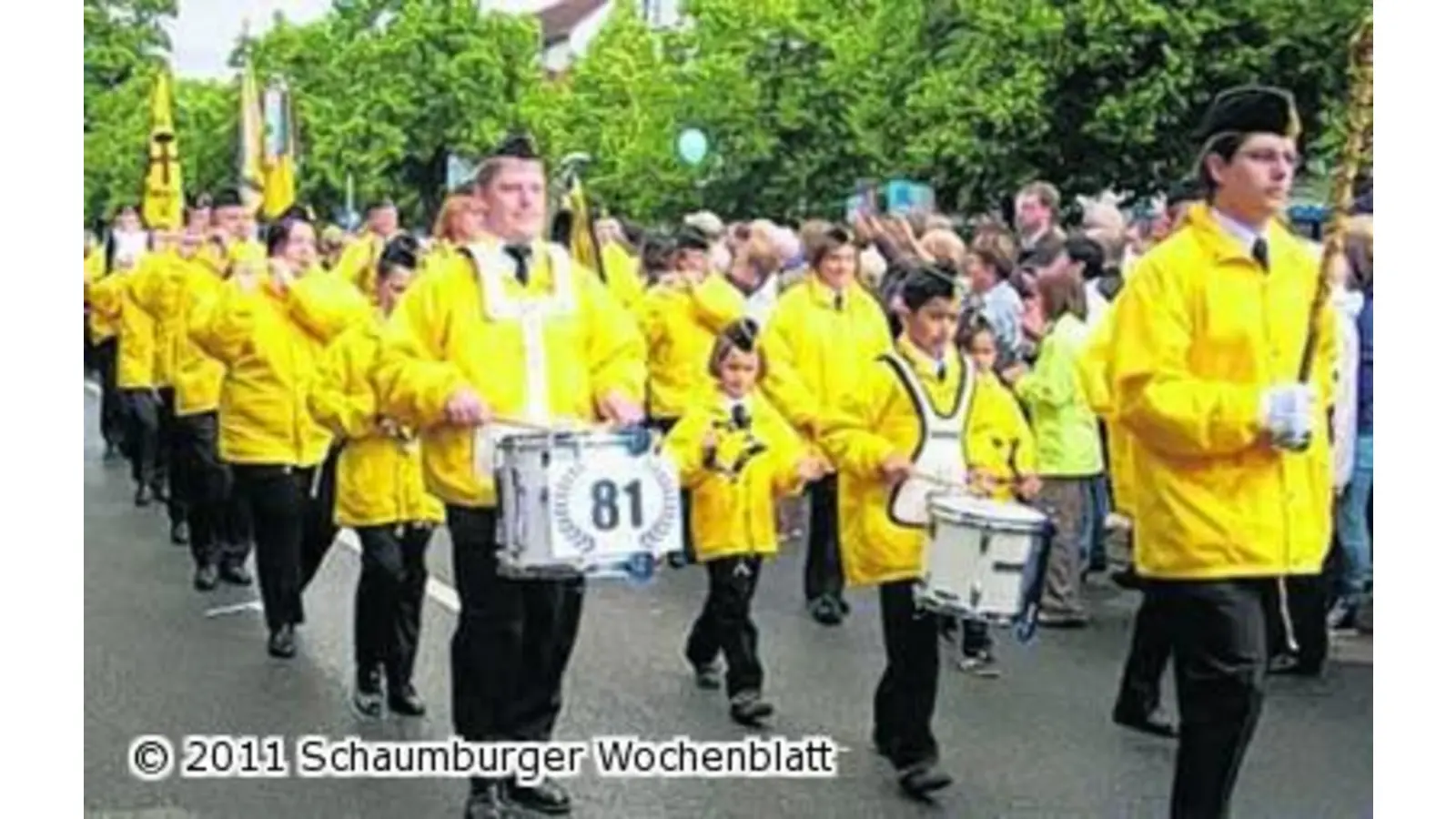 Spielmannszug Lindhorst unterhält musikalisch (Foto: red)