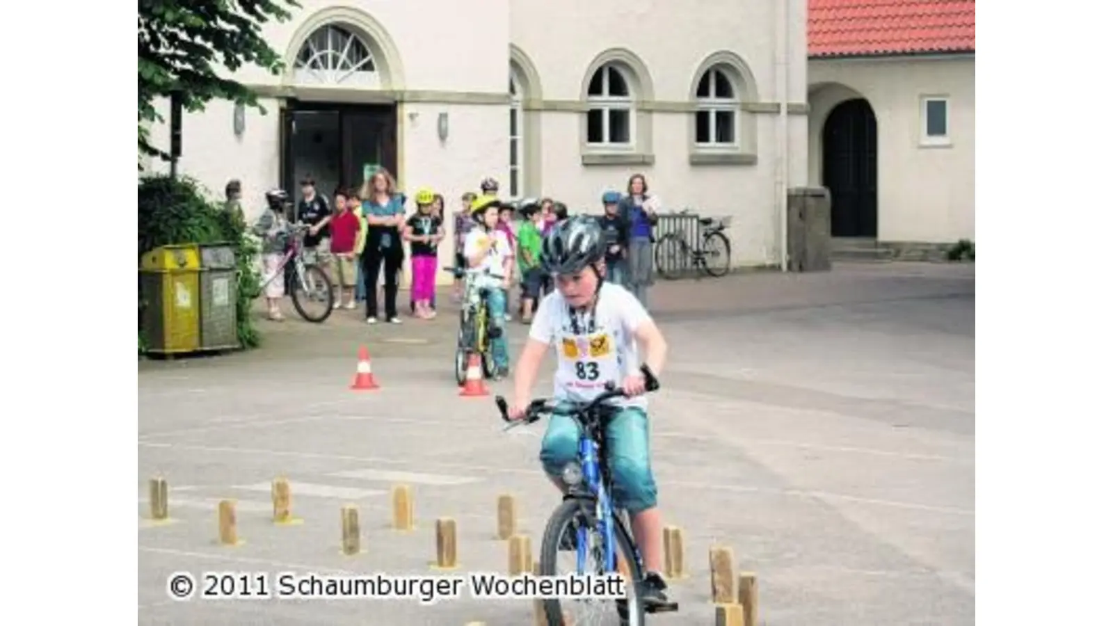 Verkehrserziehung auf dem Plan (Foto: ste)