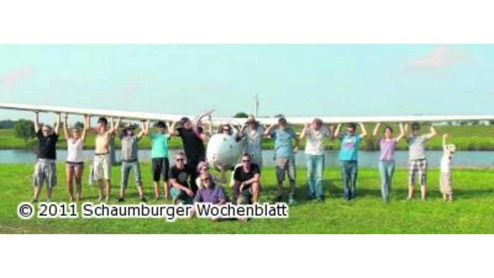 Beim Vergleichsfliegen geht es hoch hinaus (Foto: hb)