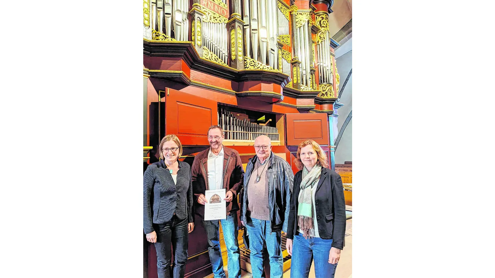 Patenschaften für die großen Pfeifen sind längst vergeben (Foto: km)