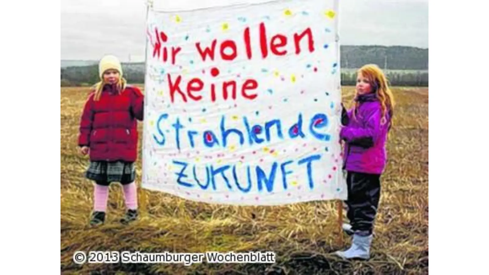 Bunte und radikale Aktionen entlang der Bundesstraße 65 (Foto: wa)