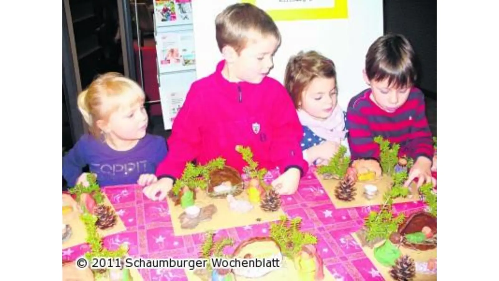 Ein gelungener Abschluss für das Kinder-Kunstprojekt (Foto: hb)