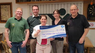 Die Mitglieder des geschäftsführenden Vorstandes freuen sich über die Förderung des Regionssportbundes (v.li.): Tobias Bender, Martin Ehlerding, Yvonne Hillmann, Sandra Zander und Thomas Wulf.  (Foto: privat)