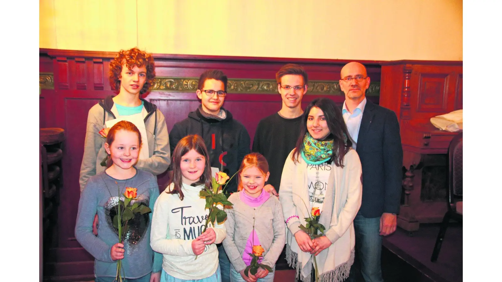 Der Schaumburger Jugendchor präsentiert Lieder vielerorts (Foto: em)