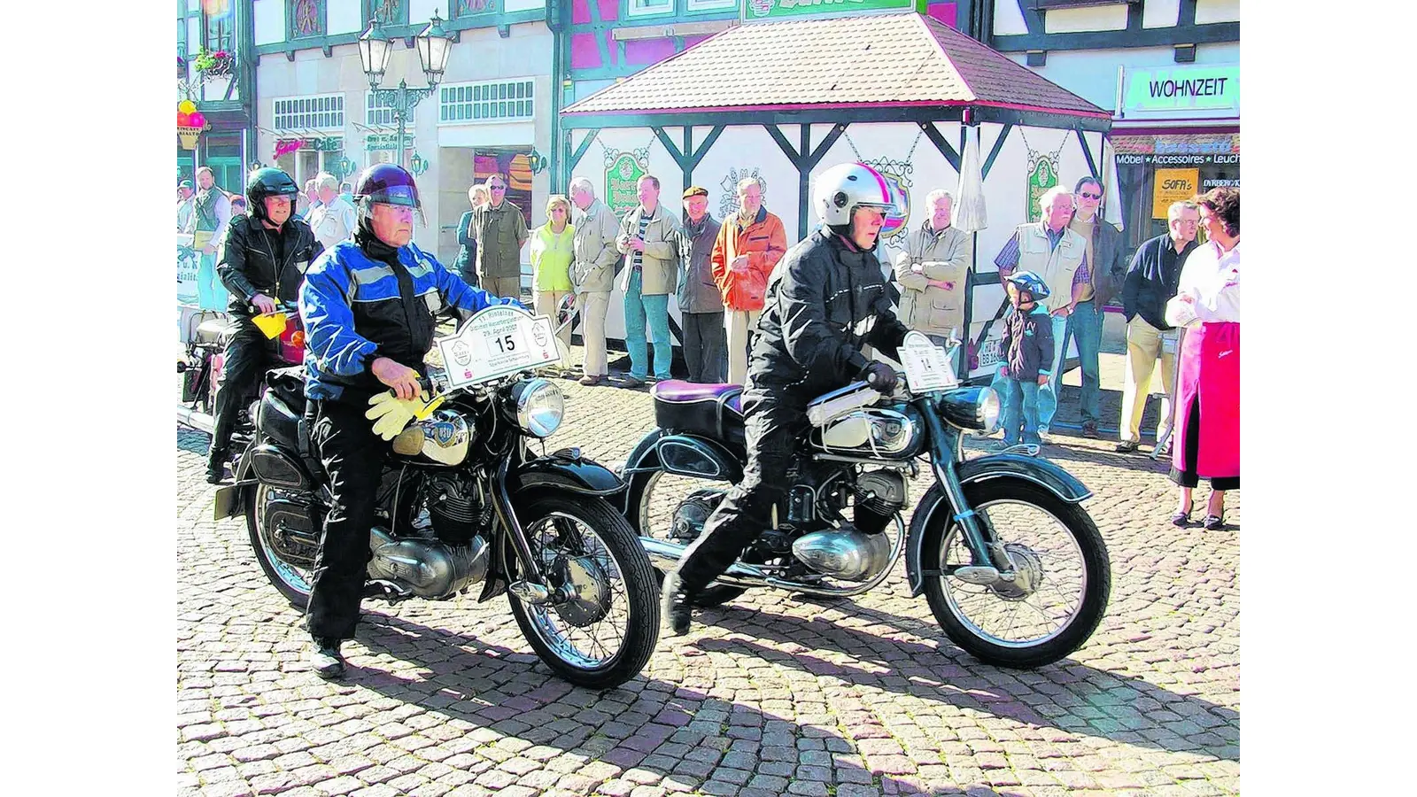 Morgen startet die Oldtimer-Rallye (Foto: km)