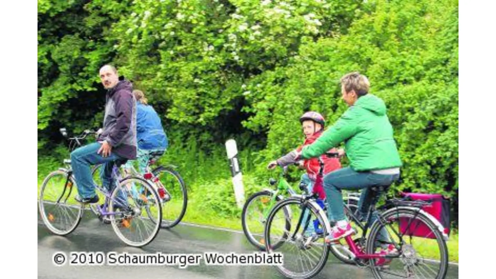 Radeltour mal etwas anders (Foto: ste)