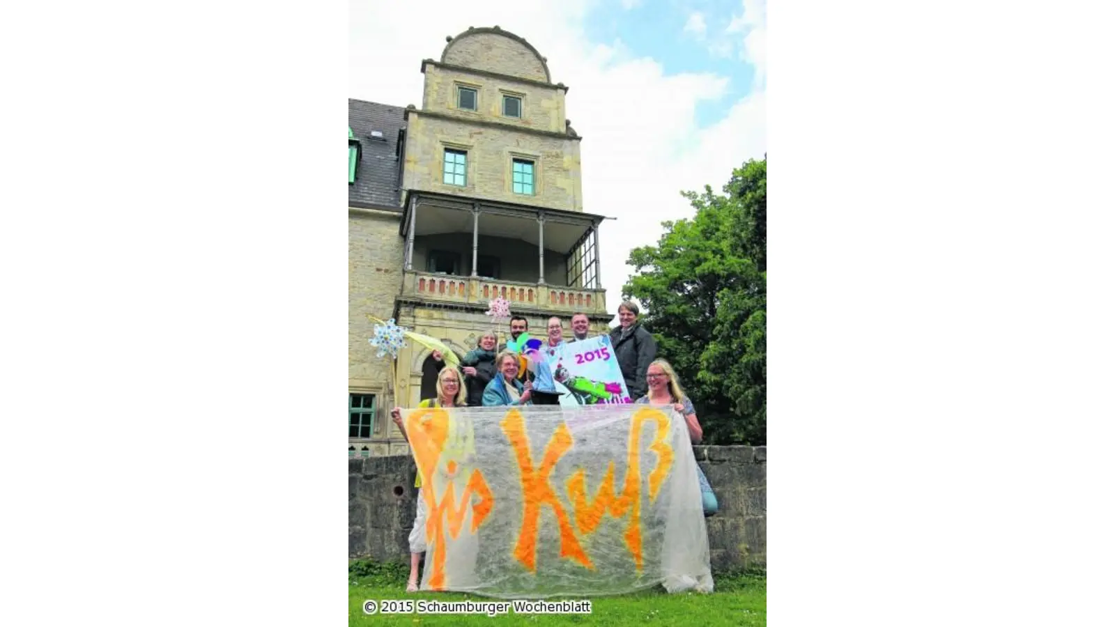 Wenn durch den Schlosspark Trommeln rollen und Portemonnaies wandeln (Foto: jl)