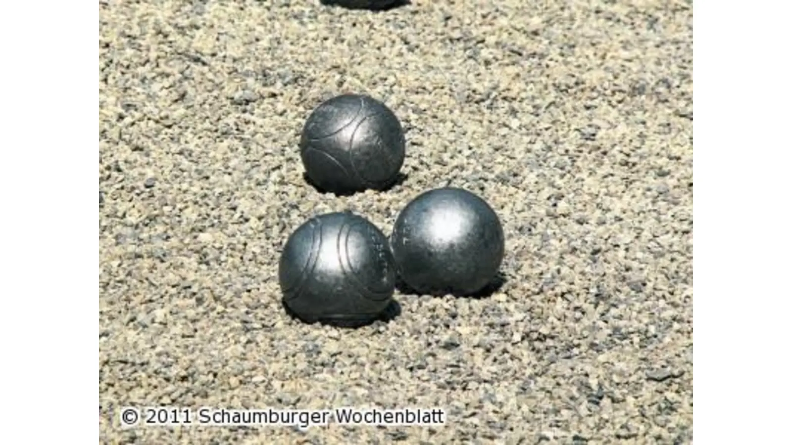 Boule-Finale im Kurpark (Foto: ro)