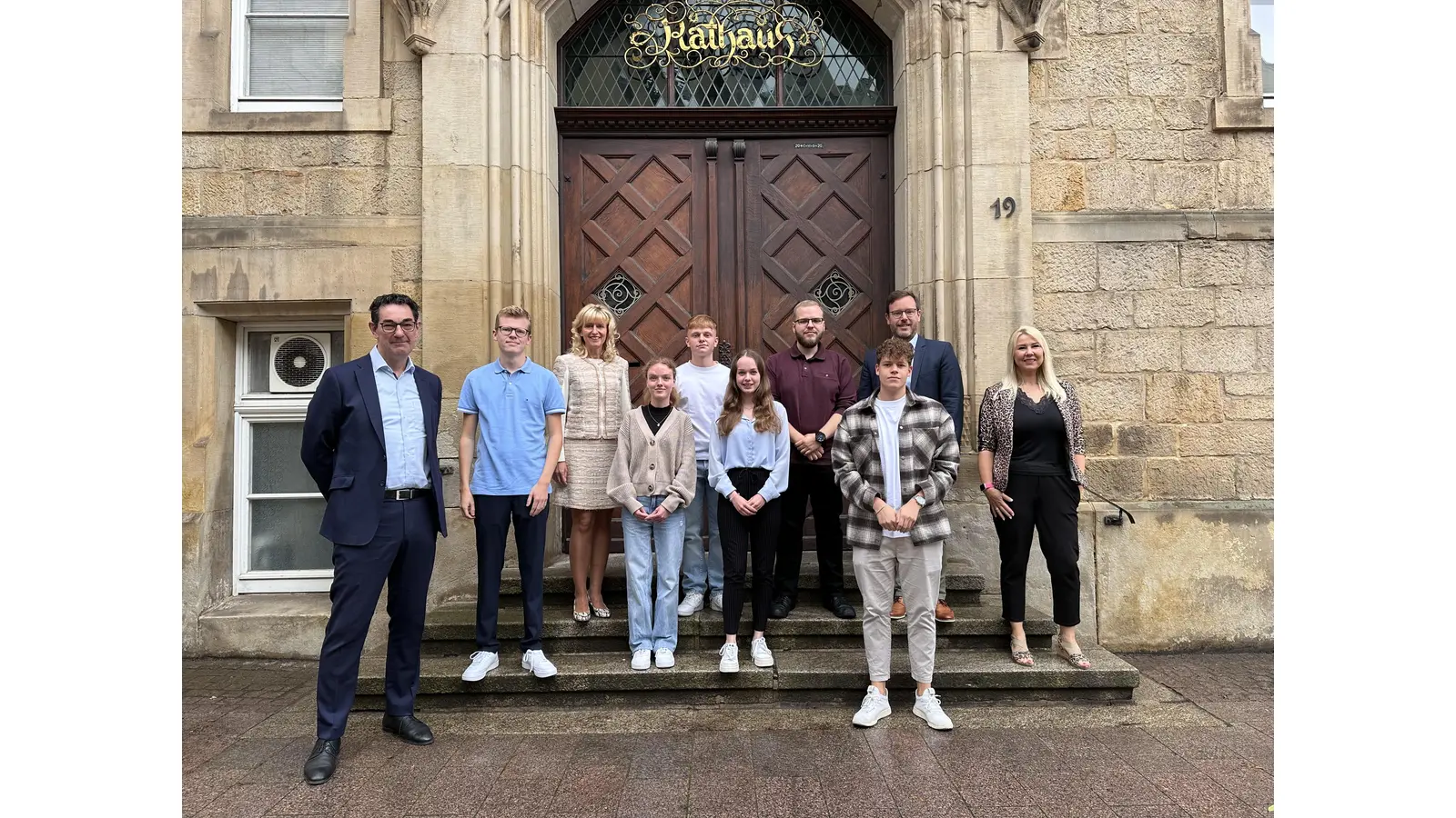 Am 1. August begann im Konzern Stadt Rinteln für fünf jungen Menschen der Start ins Berufsleben.  (Foto: ste)