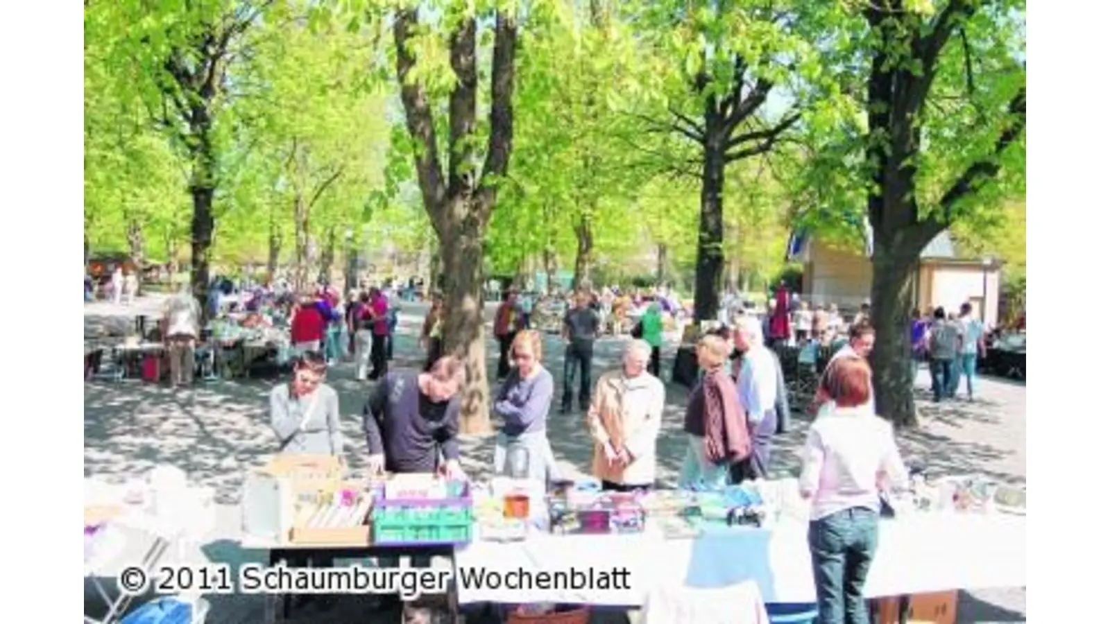 Antikes im Kurpark anbieten (Foto: red)
