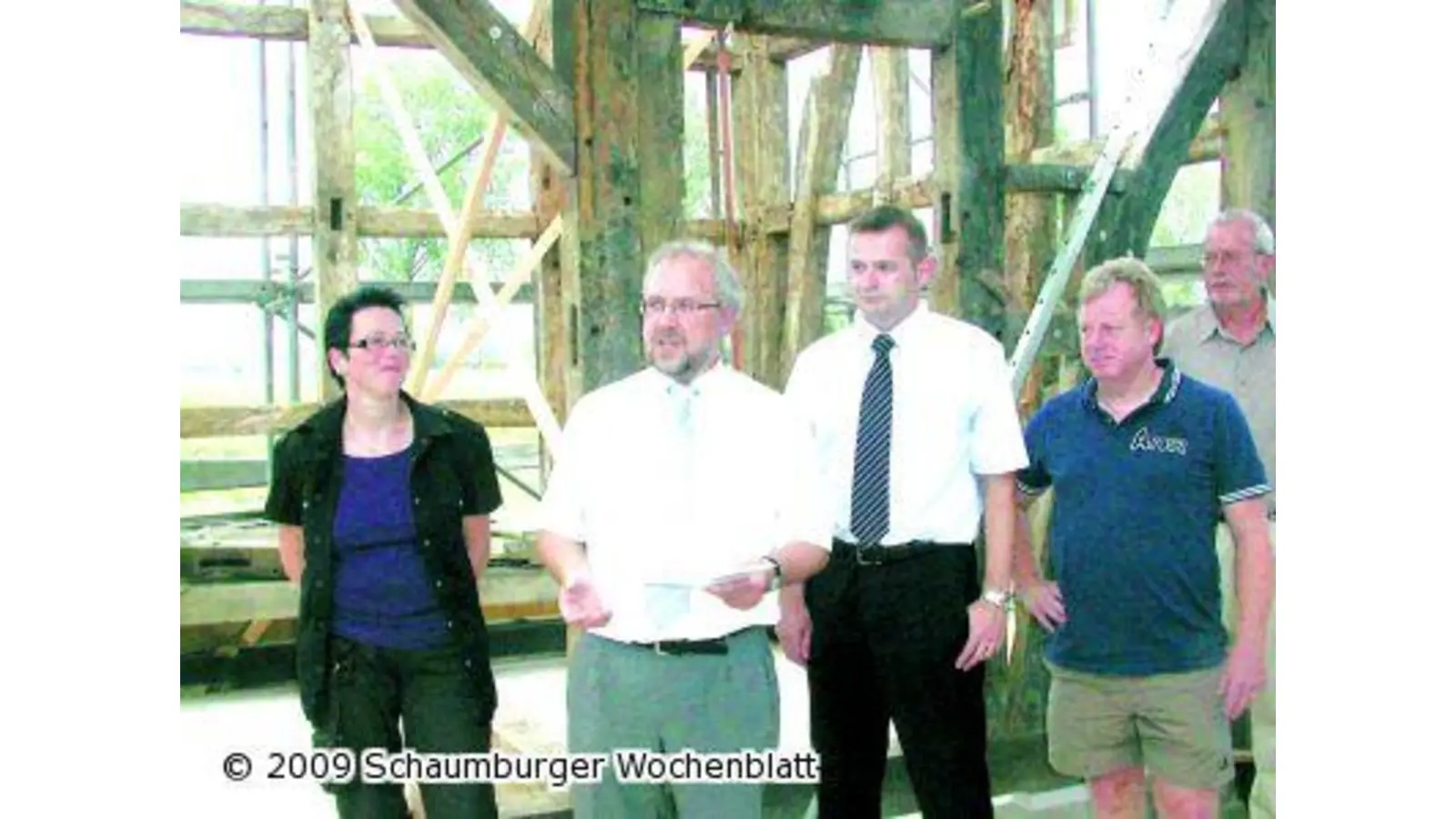 VR-Stiftung unterstützt Bau des Mehrzweck-Backhauses (Foto: red)