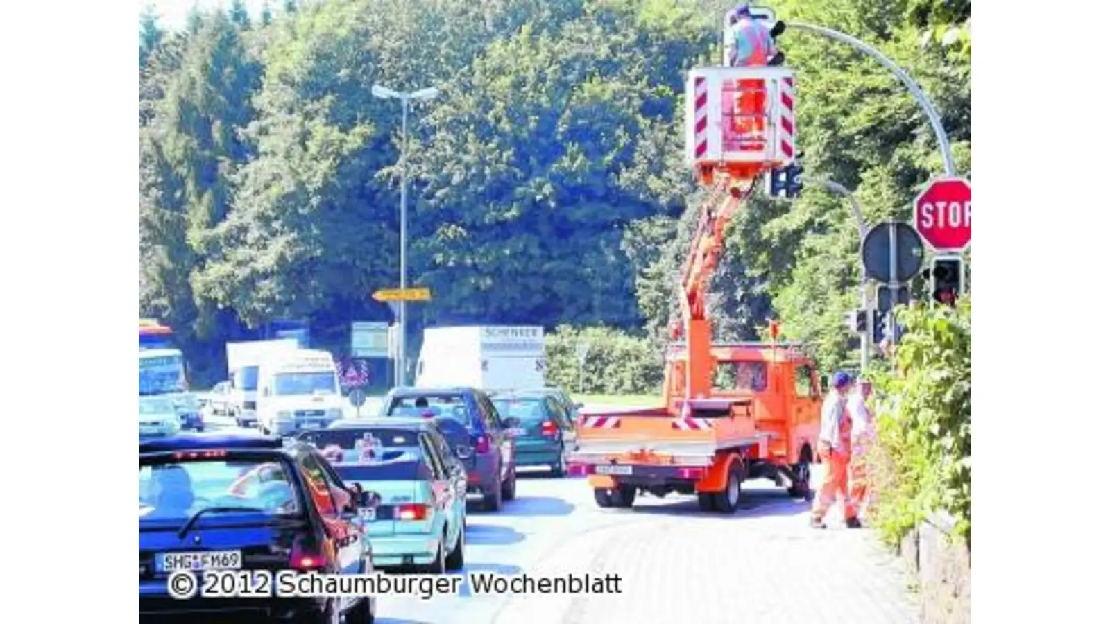 Unfälle nach Ampelausfall (Foto: km)