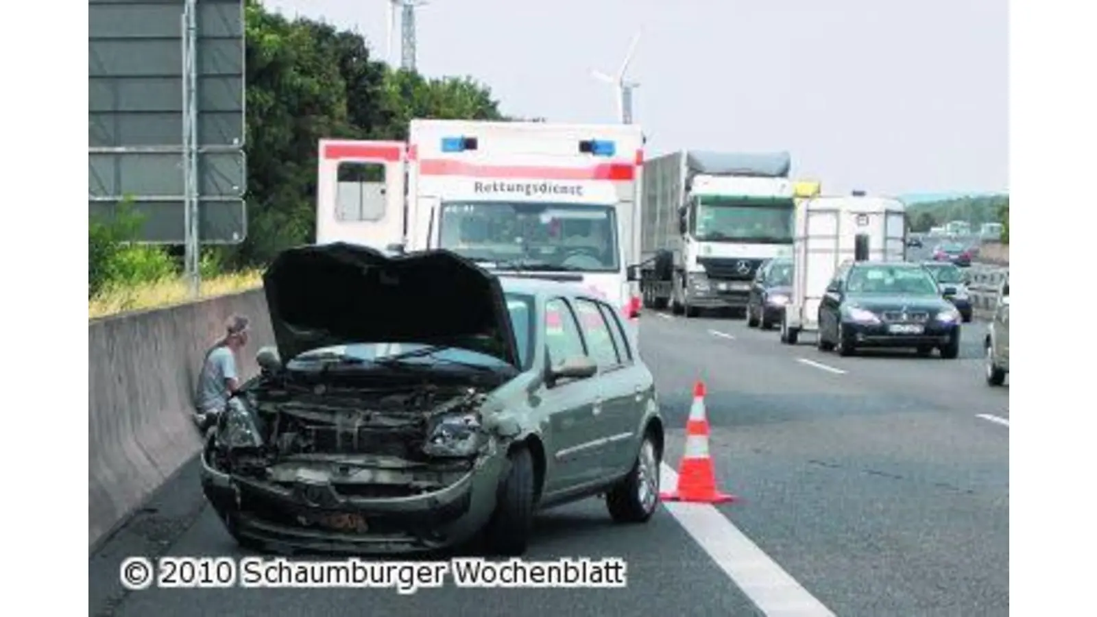 Flucht nach Überholmanöver (Foto: al)