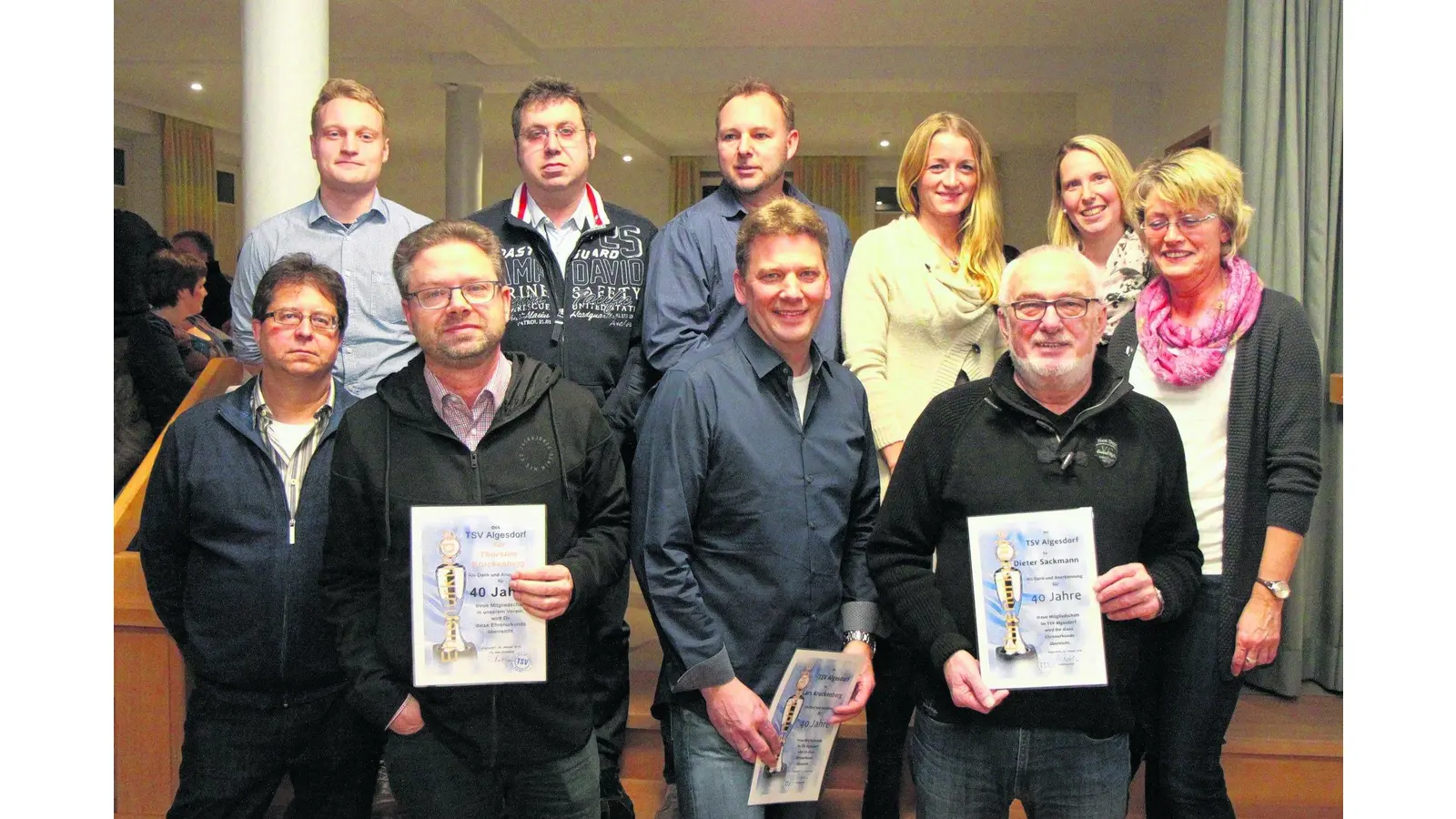 TSV Algesdorf bestätigt seinen Vorsitzenden (Foto: bb)