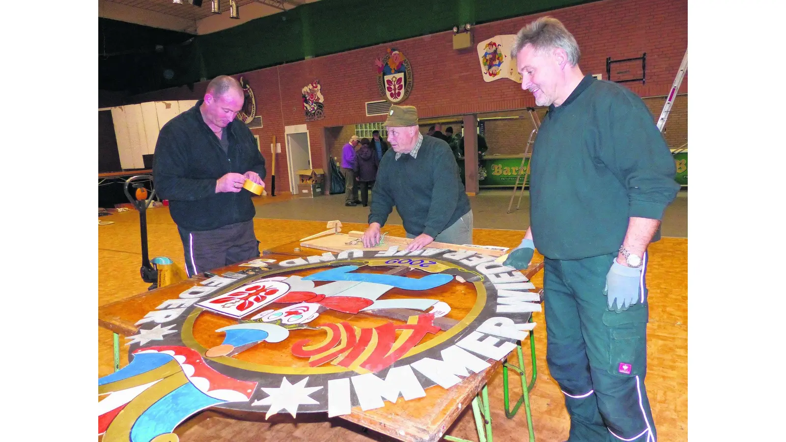 Die Narrenkappe hängt schon (Foto: al)