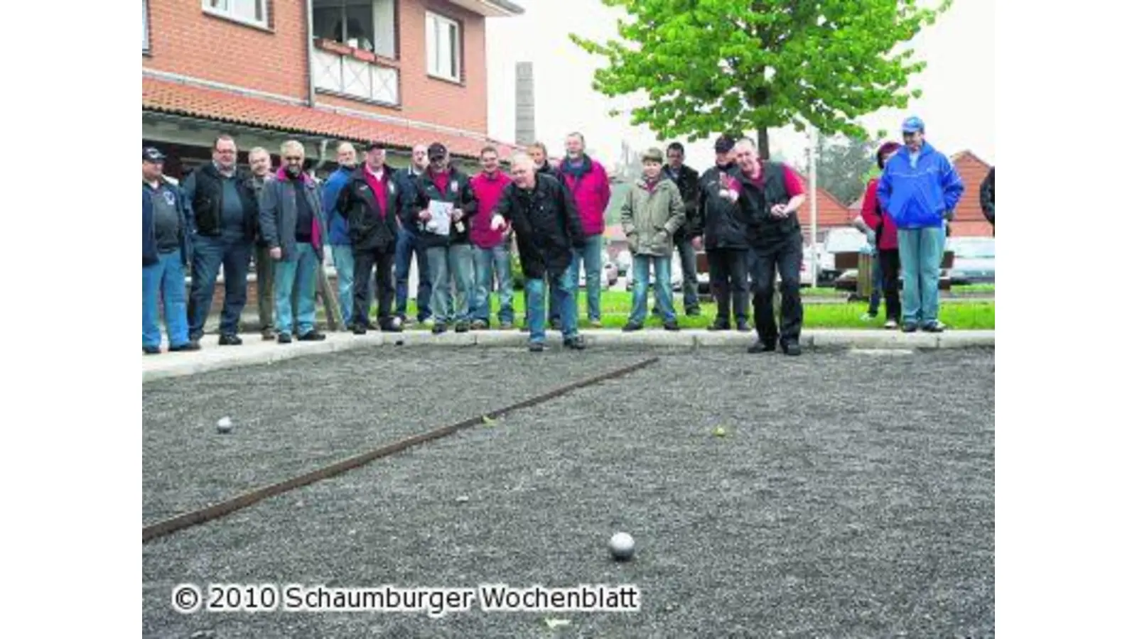 Der erste Punkt für den Bürgermeister (Foto: al)