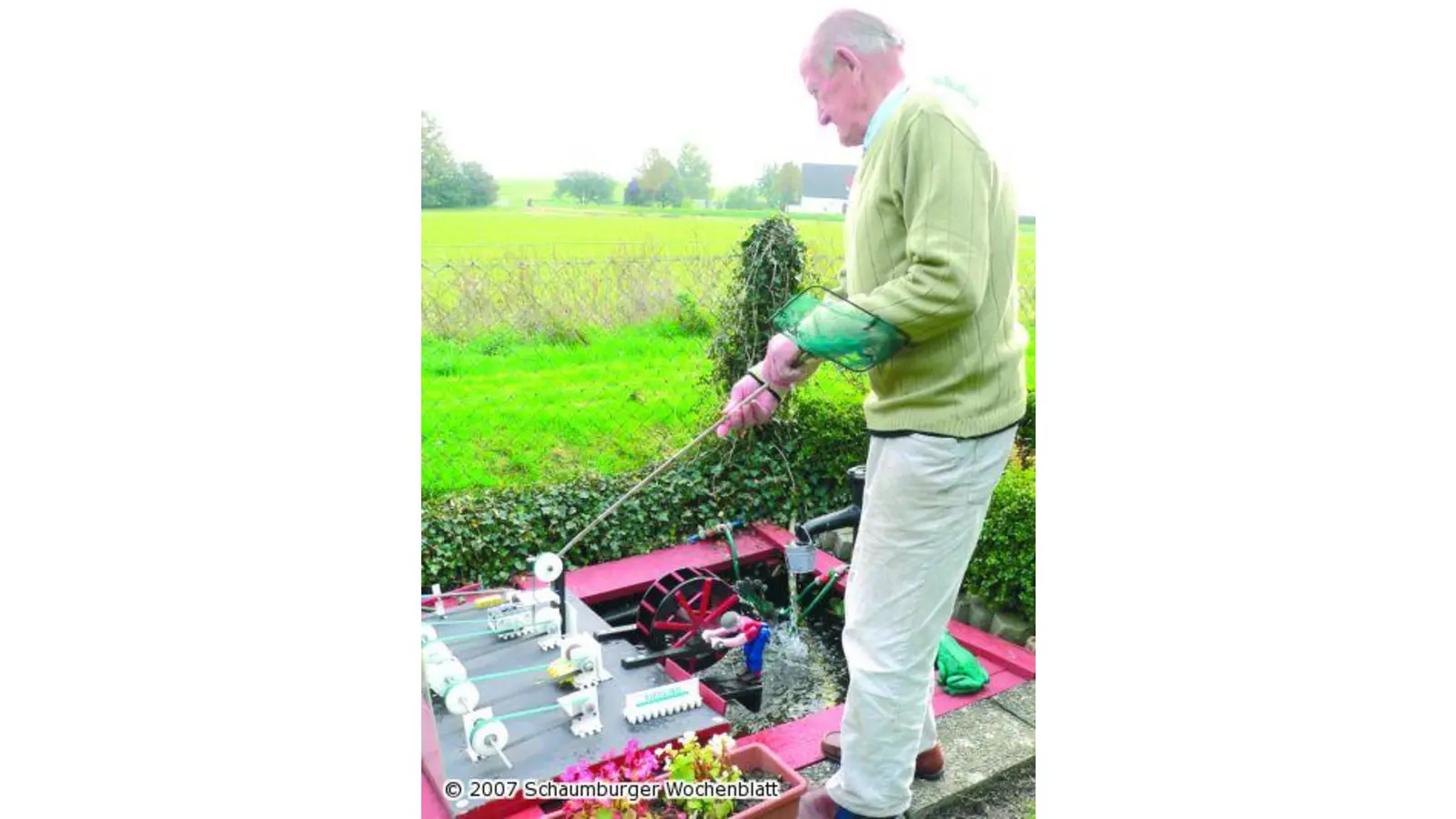 Die kleinen Wasserspiele haben Sponsor (Foto: al)
