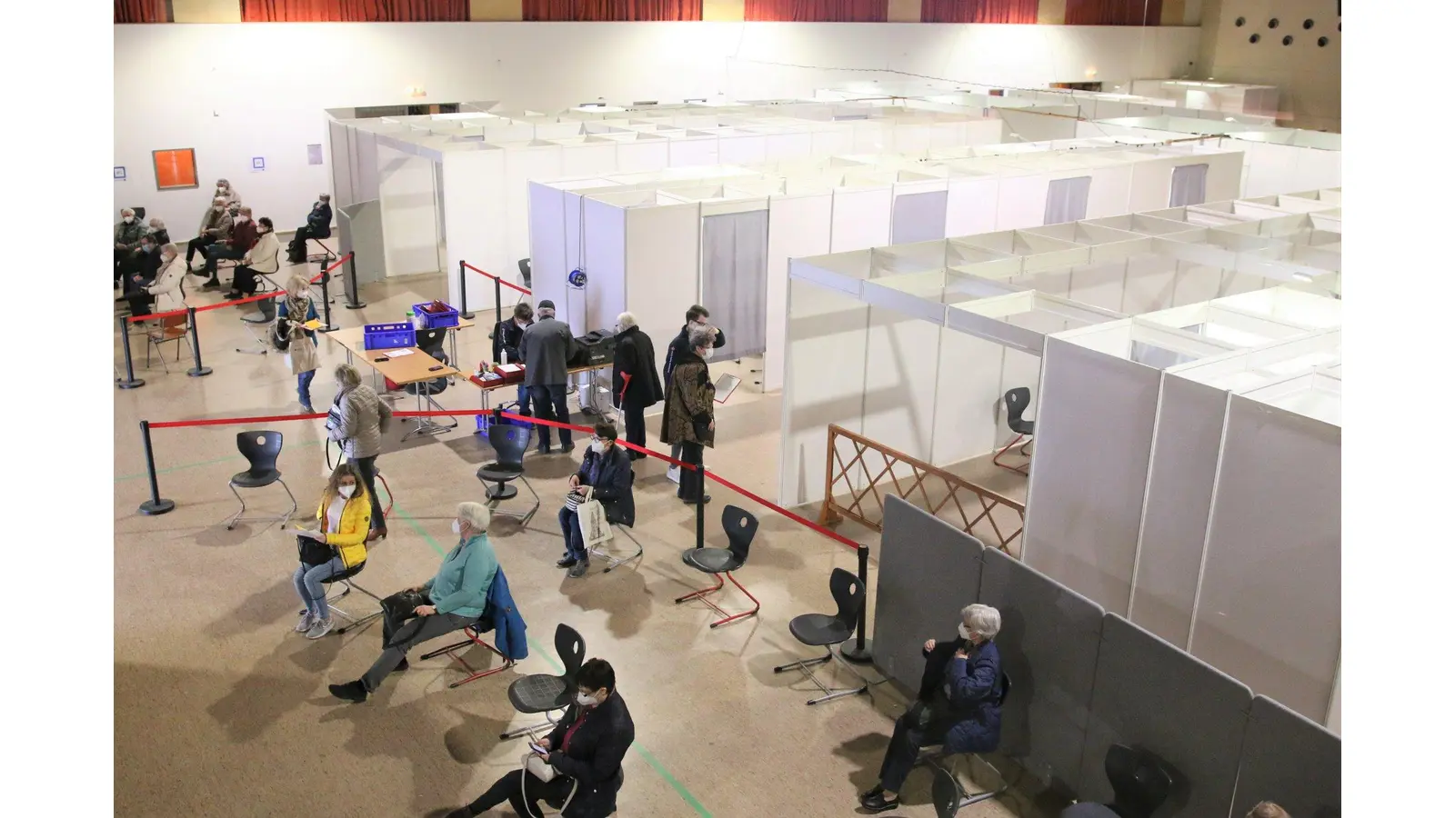 Reaktionen des Impfzentrums auf stockende Impfkampagne (Foto: bb)