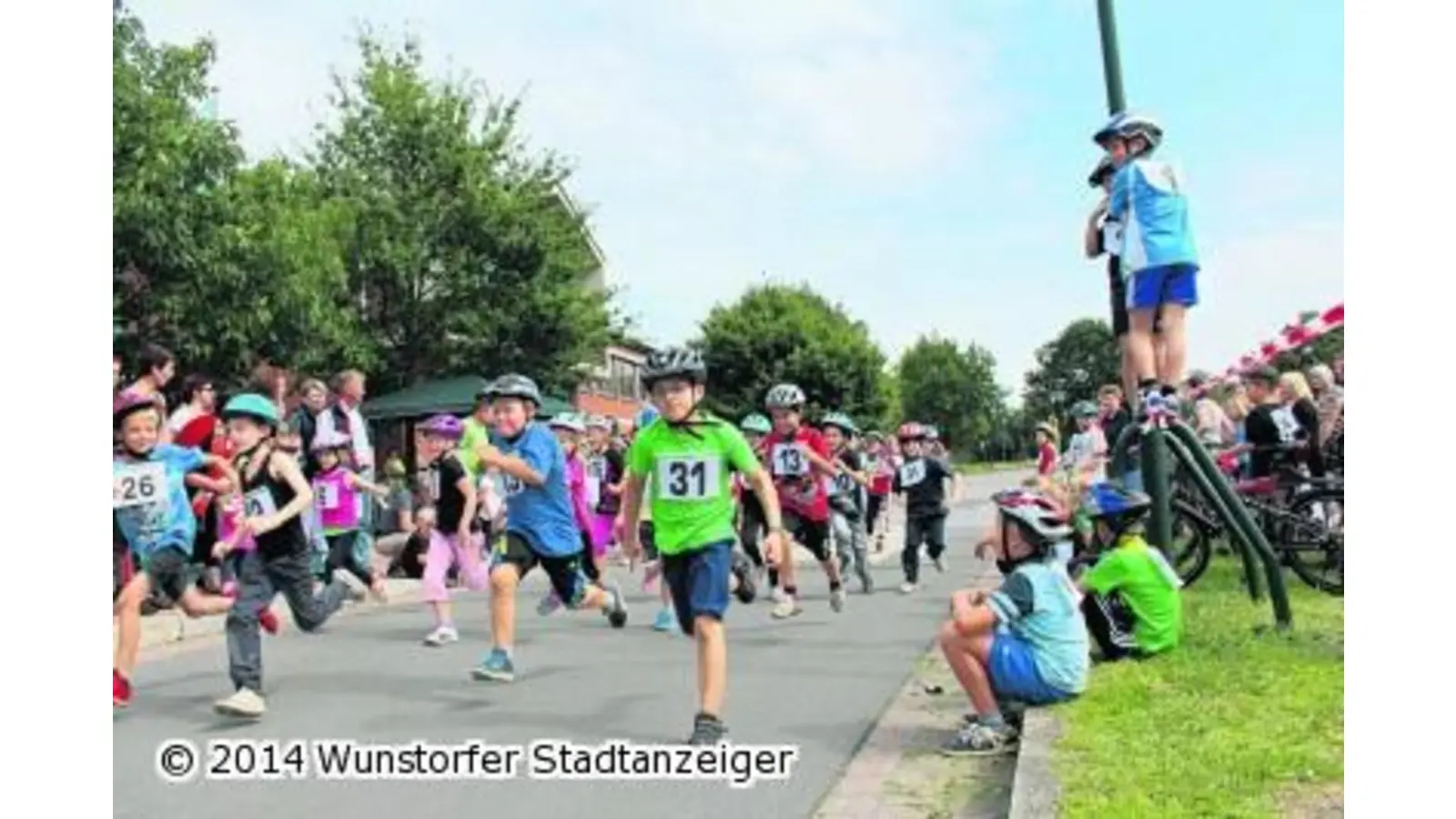 Laufen und Radfahren im Team (Foto: jan)