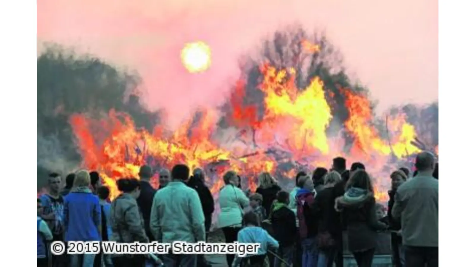 Absage der Johanniter für die Ausrichtung des Osterfeuers (Foto: tau)