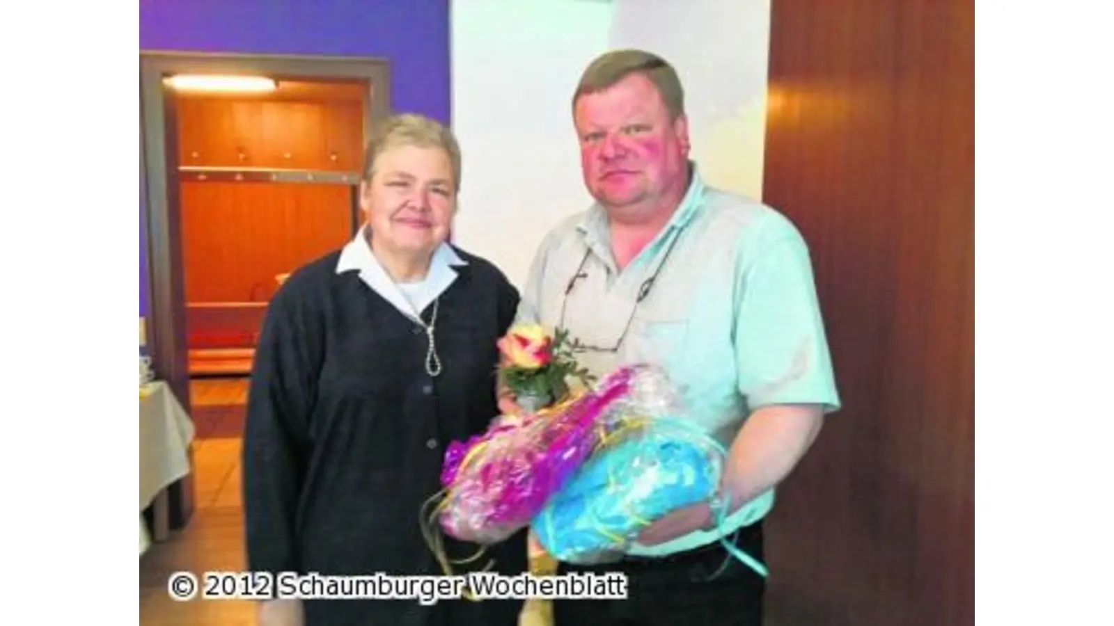 Zwei Jubiläumsspender geehrt (Foto: tau)