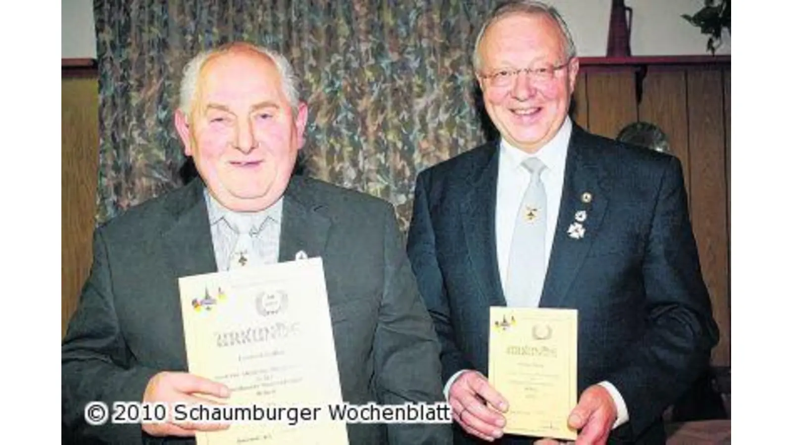 Joachim Stemme bleibt Vorsitzender der Kyffhäuser (Foto: red)