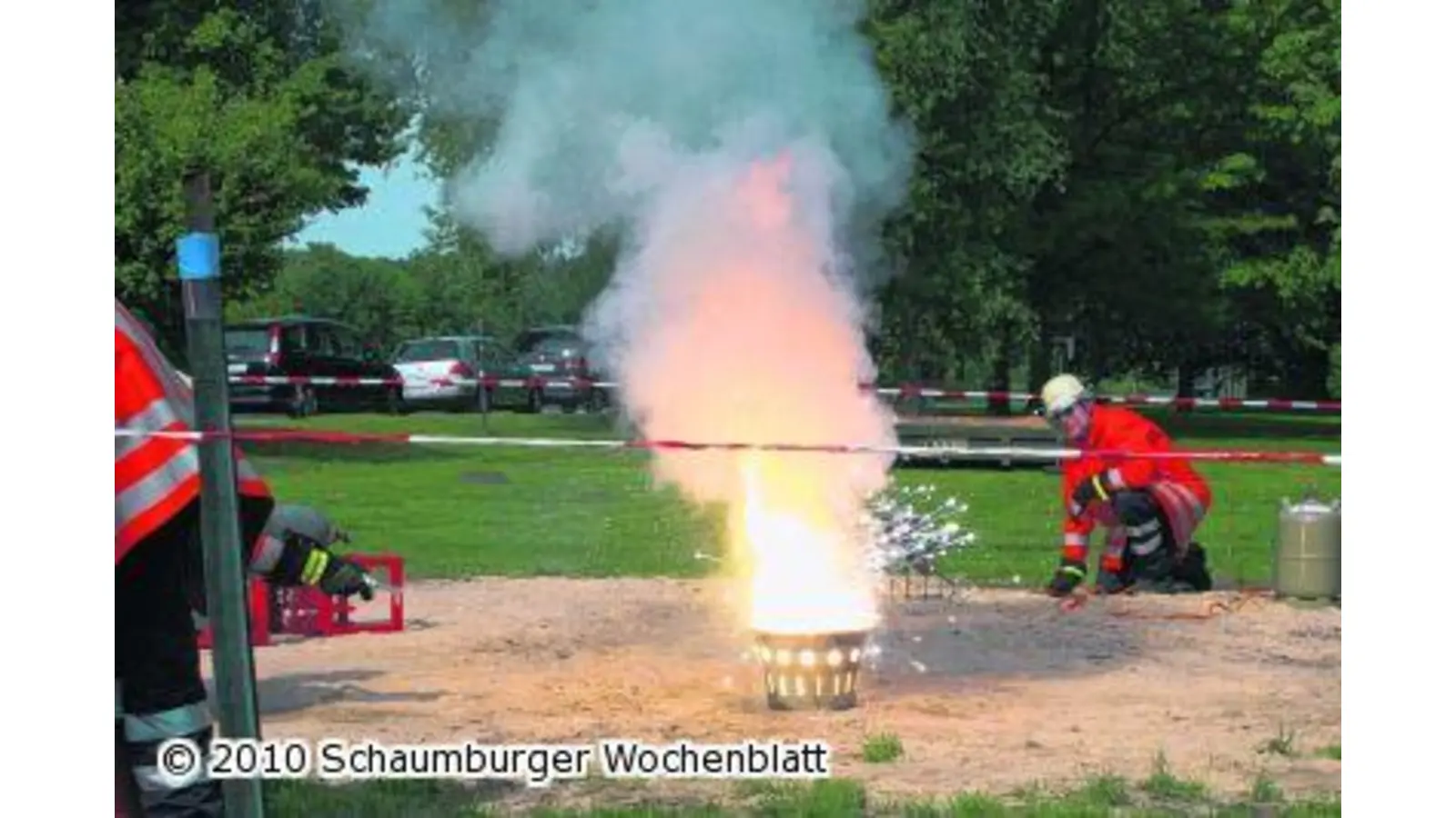 Wenige Einwohner interessieren sich für die Arbeit der Wehr (Foto: red)