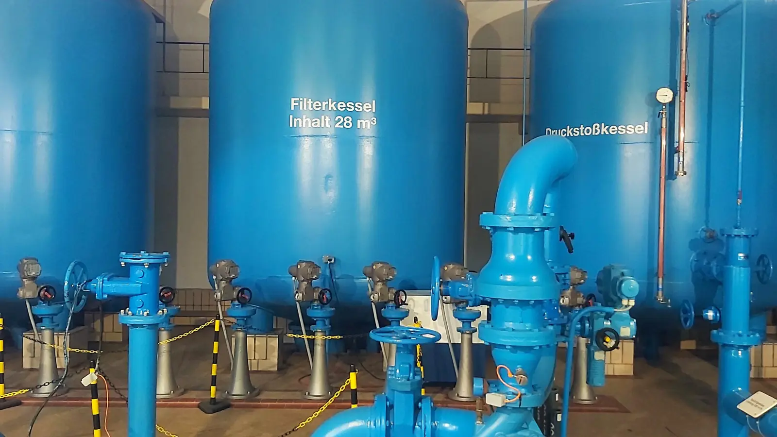 Garant für sauberes Trinkwasser: Filteranlage vom Wasserverband Nordschaumburg. (Foto: gk)