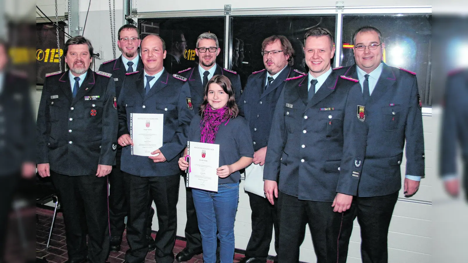 Feuerwehr bestätigt Ortsbrandmeister im Amt (Foto: red)