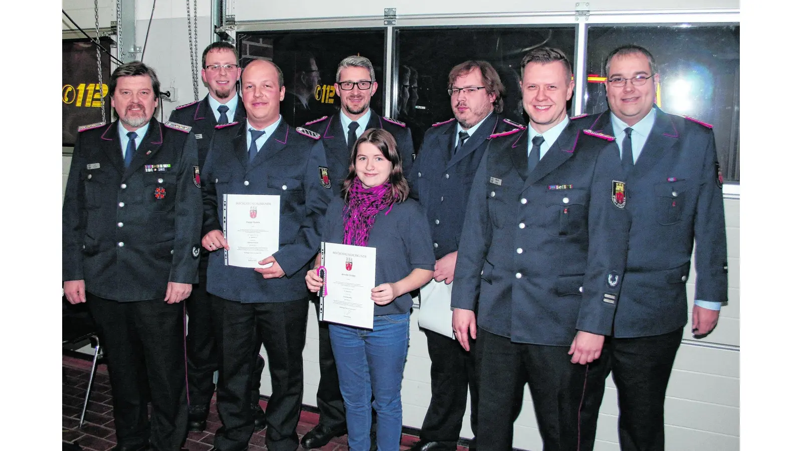 Feuerwehr bestätigt Ortsbrandmeister im Amt (Foto: red)