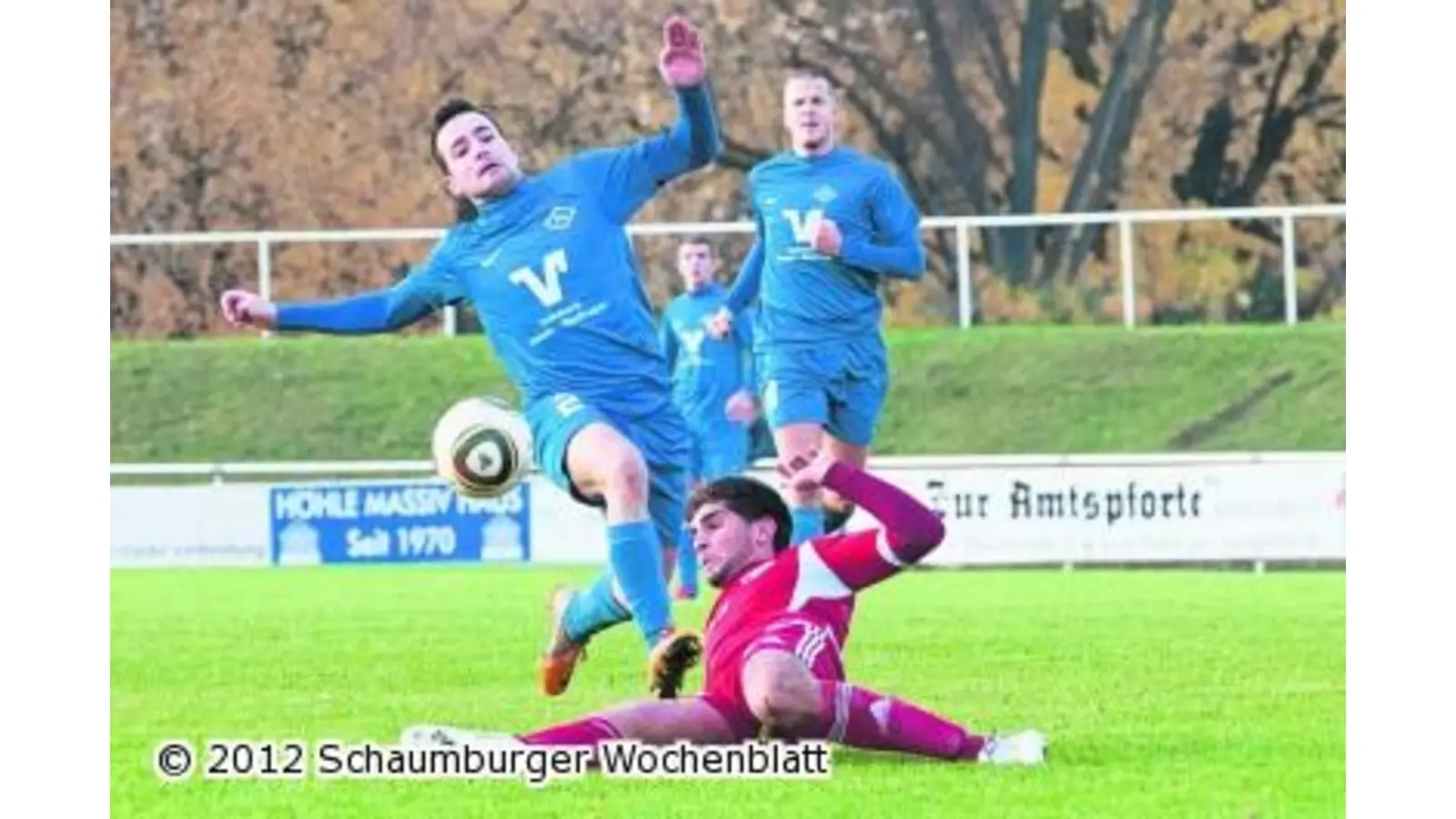 Abstiegsplätze kommen langsam bedrohlich näher (Foto: we)