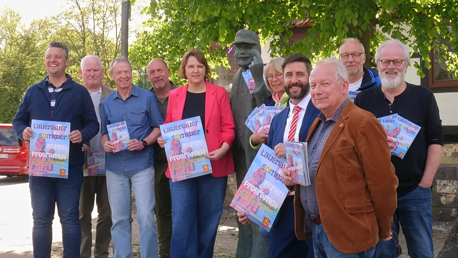 Sie gehören zu den aktiven Gestaltern des Ferienprogramms in Lauenau. (Foto: gk)
