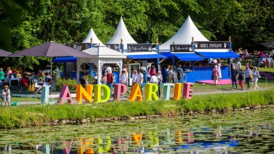 Der Schlosspark lädt zur Landpartie ein. (Foto: Schloss Bückeburg)