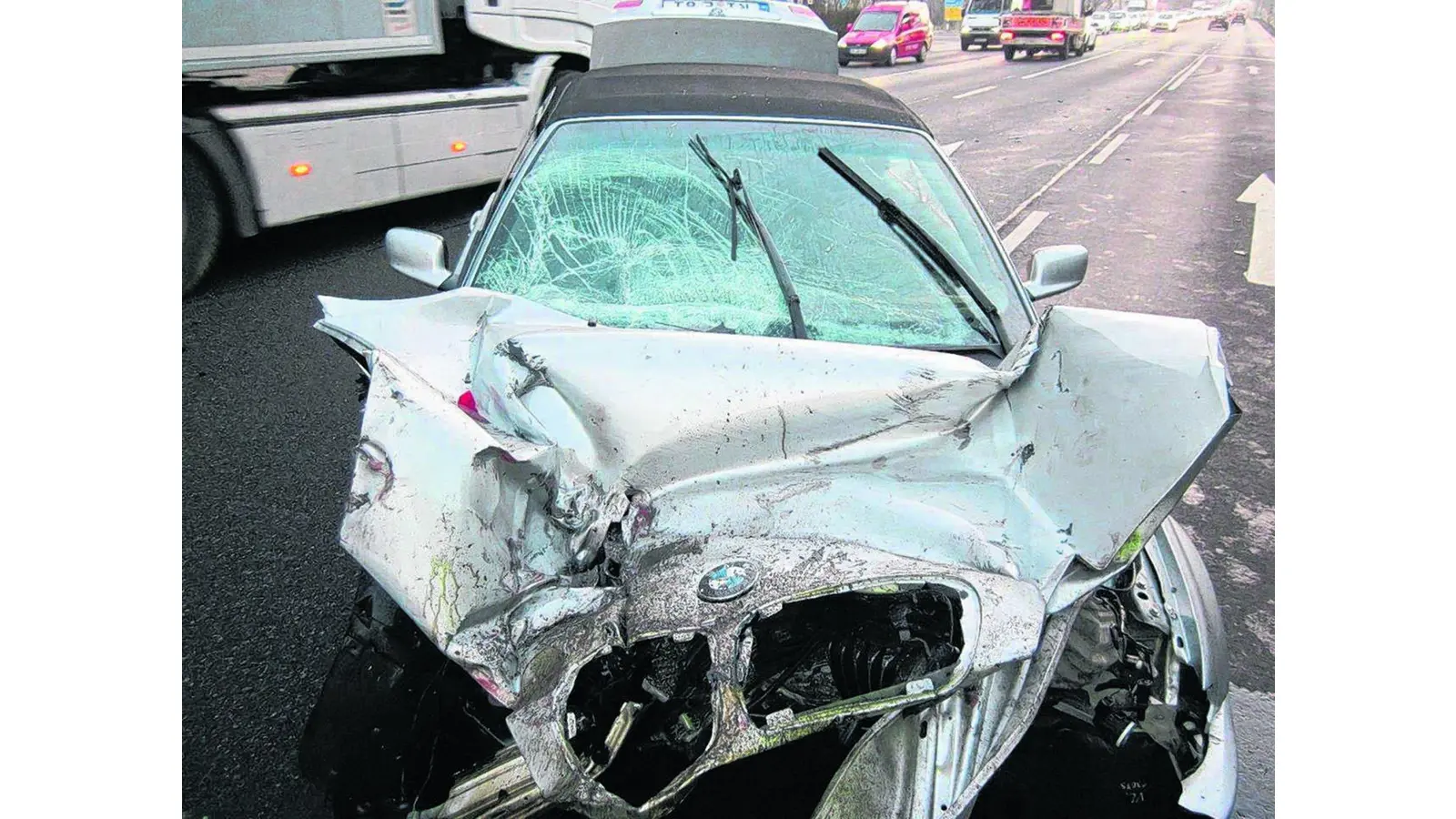 Verkehrslage falsch eingeschätzt (Foto: em)